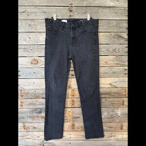 Gap 1969 Real Straight Black Jeans - Size 28r